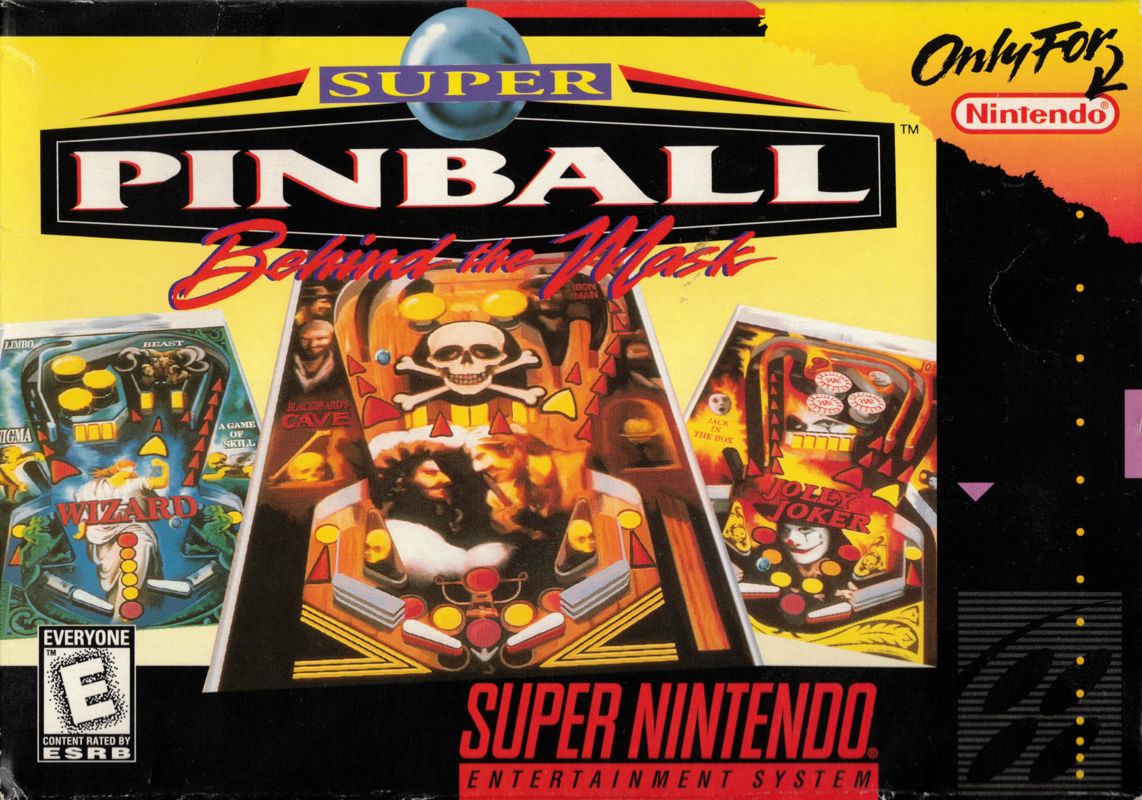 Super Pinball box art for Super Famicom